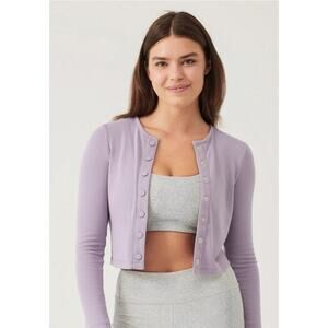 Outdoor Voices CozyRib Cropped Cardigan